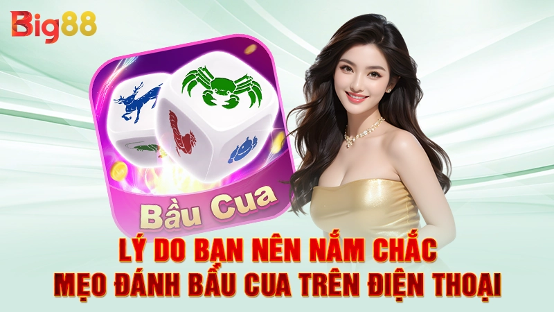 Lý do bạn nên nắm chắc mẹo đánh bầu cua trên điện thoại