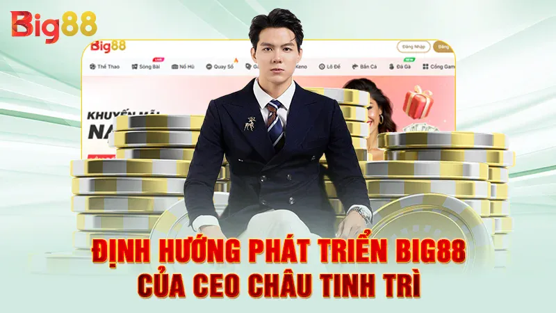 Tác Giả 3 Định hướng phát triển Big88 của CEO Châu Tinh Trì