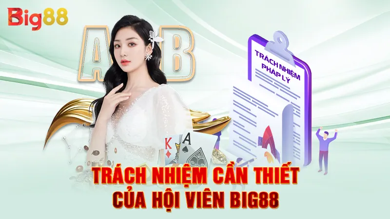 Chính Sách Bảo Mật 3 Trách nhiệm cần thiết của hội viên Big88